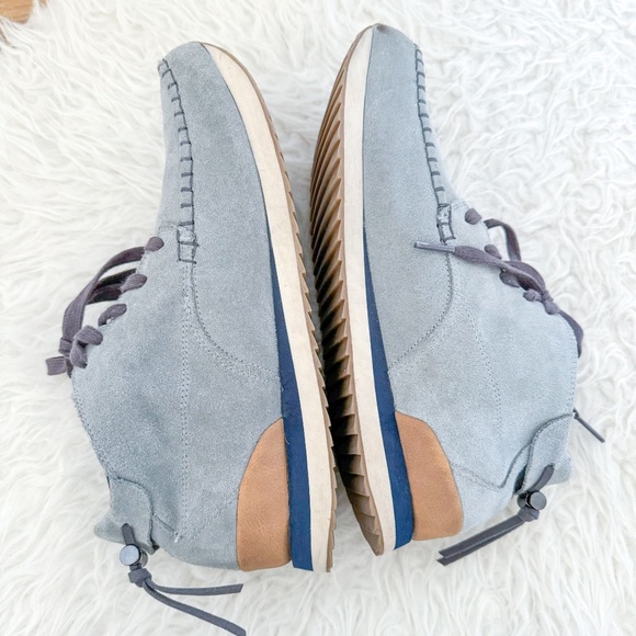 TOMS Balboa Men's Mid Suede Sneaker - Grey | Size 8.5 - Picture 6 of 9